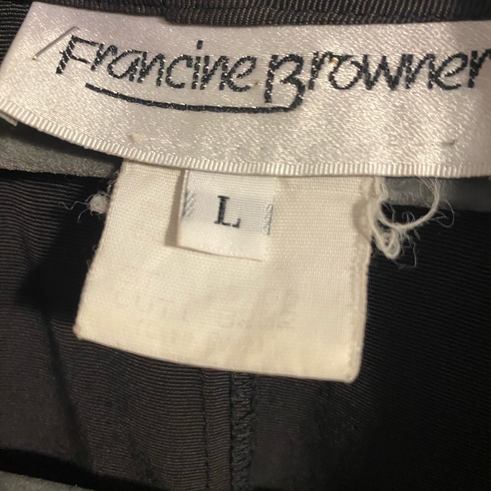 Colorful Button Black Blazer - image 2